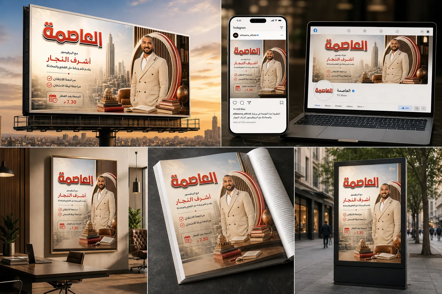 إعلانات السوشيال ميديا التعليمية — القاهرة